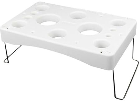MOLUCKFU Cake Decoration Work Table Storage Holder for Piping Bags Icing Nozzles