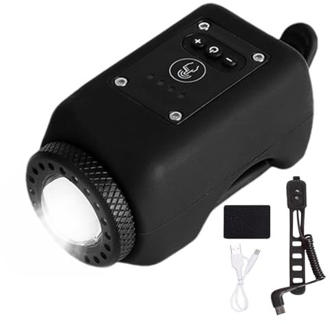 Clacson elettronico per bici, campanello d'allarme per anello manubrio ciclismo,Design impermeabile per clacson per bici da 110 dB | Campanelli d'allarme Campanello elettronico multifunzionale per