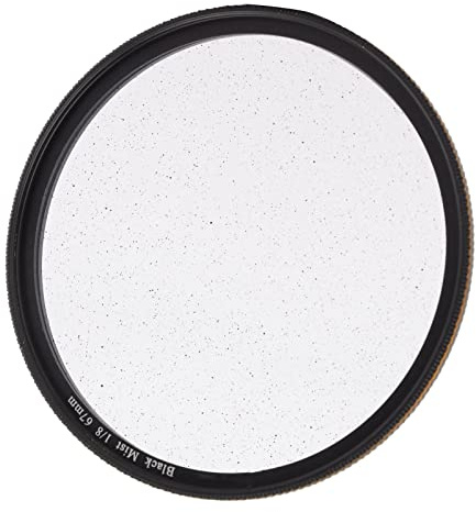 Schwarzer Nebelfilter, Optisches Glas- und Aluminium -Legierungs -Nebelfilterdiffusionsfilter mit Speicherbox für Videoaufnahmen (67 mm)