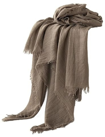 YsRoad Sarong/pareo – sarongduk XXL för stranden, långa strandkläder, bikiniöverdrag, baddräkt, pareo-överdrag, strandhandduk, omlottkjolar för baddräkter, 190 x 100 cm, -62 stenfärg, 190 x 100 cm