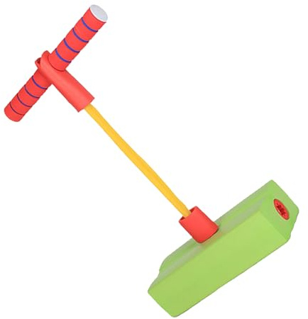 Schaumstoff-Pogo-Stick Weckt das Sportliche Interesse von Kindern. Leicht zu Greifendes Springspielzeug für TPE-Material für das Spielen Im Innen- und Außenbereich (Green)