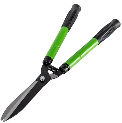 IlGruppone TAGLIASIEPI TELESCOPICO 56-72 cm, Utensili Professionali per Potatura Giardino – Forbici, Troncarami e Tagliasiepi con Lame in Acciaio Temperato e Impugnatura Ergonomica Antiscivolo