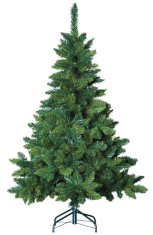 Albero di Natale fiorito 180 cm verde