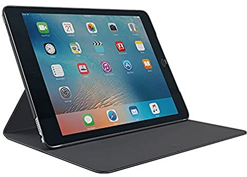 Logitech Hinge 24,6 cm (9,7) Folio svart - surfplatta fodral (Folio, Apple, iPad Pro 9,7, 24,6 cm (9,7 tum), 337 g, svart)