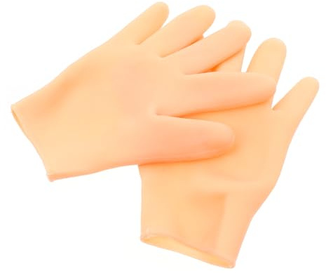 Beaupretty 1 Par guantes hidratantes guantes humectantes para manos máscara de peeling de manos guantes de mujer guantes desechables guantes para el cuidado de las manos guantes blanqueadores