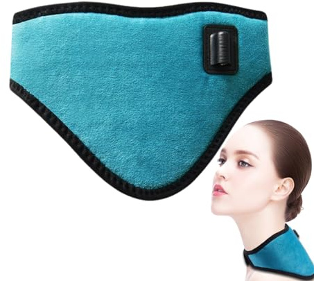 - Cojín térmico para cuello, 3 niveles de calor, con bolsa de protección integrada para el cuello con calefacción, funda de cuello y cuello