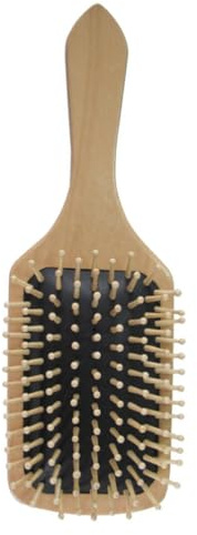 FRCOLOR Brosse à Cheveux Bois Naturel Coussin D'air Massage Pour Différents Types De Cheveux Hommes Femmes Garçon Fille Démêlante Scalp Massage Comb