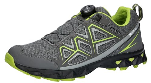 Brütting Unisex Power Walkingskor, antracit/grön, 40 EU, Antracit grön, 40 EU
