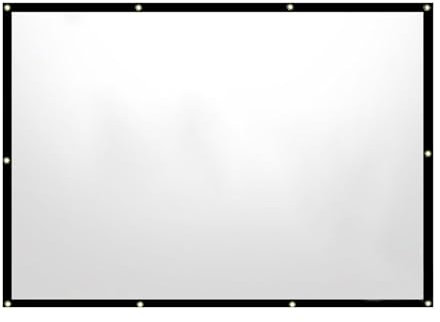 Outdoor Projector Screen - Portable Movie Screen for Home Theater, Weather-Resistant Projector Movies Screens | Foldable Projector Screen, Easy Setup Outdoor Cinema, Perfect for Camping Movie Night
