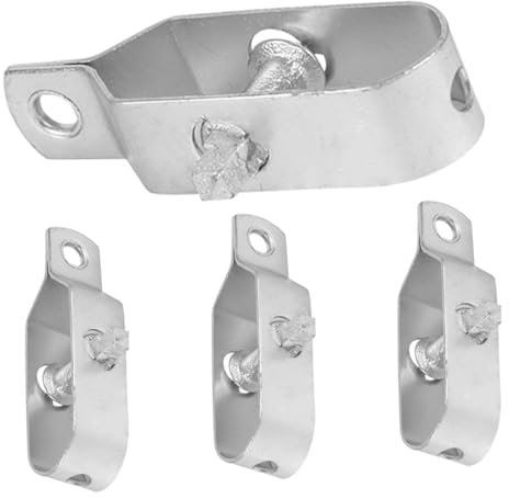 Abaodam 4pcs Steel Wire Tensioner for Garden Wire Fencing Cable Strainer Heavy Duty Tightener for Secure Installation