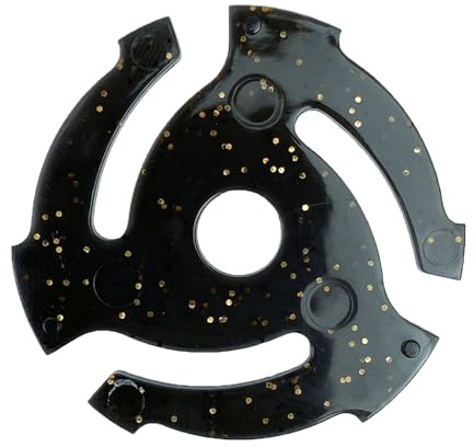 Adaptateur 45 pour Tourne-disques - Adaptateur pour Tourne Disque - Accessoire De Remplacement Insert pour Utilisateurs De Studio Domestique Passionnés De Musique DJs Collectionneurs