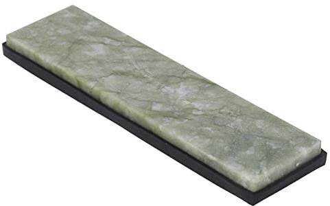 Aolidsive Piedra para Afilar Cuchillos de Grano 10000, Piedra de Afilar Esmeralda Profesional, Afilador de Cuchillos de Jade Verde Fácil de Usar para Cocina y Uso en Exteriores