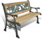 vidaXL Children Garden Bench 84cm Wood Outdoor Patio Park Yard Seat Chair
