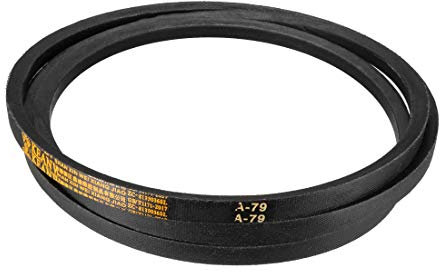 sourcing map A79 Drive V-Belts 79 Inner Length 13mm Width 8mm Thick JIS Standard A-Section Rubber Drive Transmission Belt