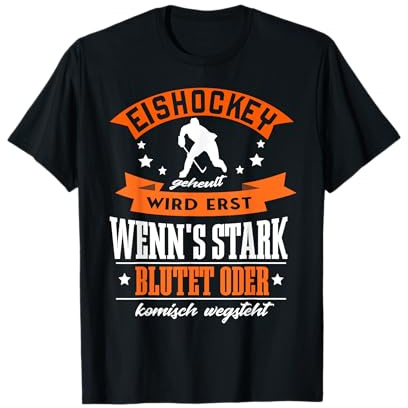 Eishockey Spruch Hockey Eishockeyspieler Geschenkidee Herren T-Shirt