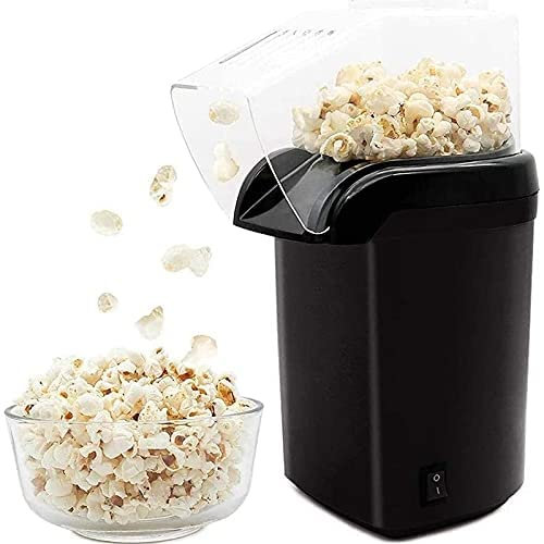 ksamwjf Popcorn Machine Popcorn Machine, Removable Hot Air Popcorn Popper Maker For Home No Oil, Delicious Healthy Snack Popcorn Maker
