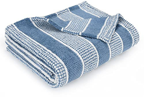 Catalonia Classy Coperta in Pile Corallo per Divano, Leggera, Morbida e Confortevole, per Tutte Le Stagioni, Coperta Decorativa per Soggiorno