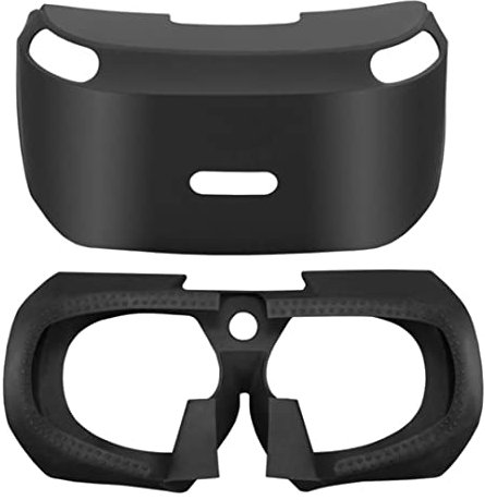 for PlayStation VR1 Silicone Skin, Anti-Slip Protective Case Headset Cover for PS4 VR PSVR 3D Viewing Glass