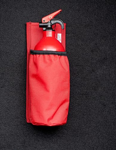 CARPASSION 40201 Feuerlöscher-Halterung Rot