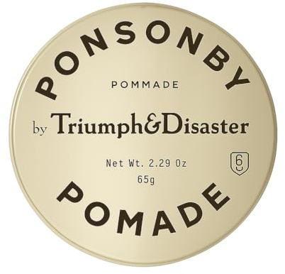 Triumph & Disaster | Ponsonby Pomade | Medium Hold Styling Wax for Fine to Thick Hair - High Shine, Non-Greasy Finish for Men, 65g