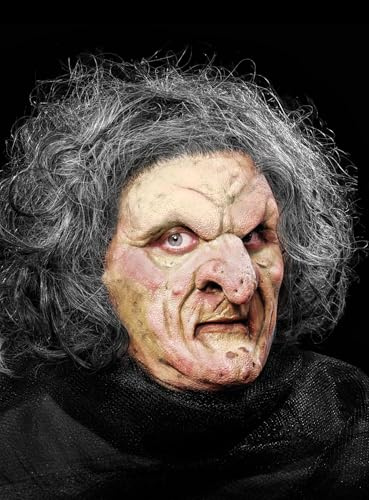 Special FX Masken aus Schaumlatex - Latexapplikationen mit Hautkleber - filmreife Verkleidung für Halloween, Karneval, Motto- & Grusel-Party