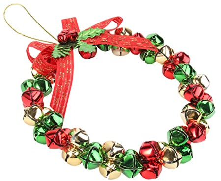 Yardenfun Einzigartige Weihnachten Kranz Ornament Rot 1pc Hause Dekoration Weihnachten Zubehör