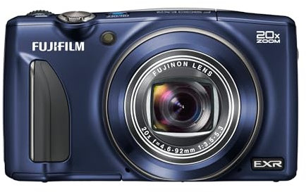 Fujifilm FinePix F900EXR Compact Digital Camera 16 Megapixels 20X Optical Zoom 3.0-Inch LCD Blue (Renewed)