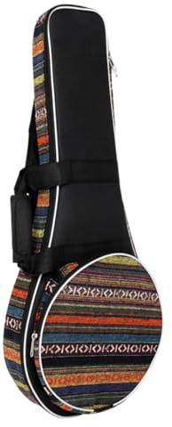 Mandolinen Rucksack Nationalstil, Oxford Stoff, Gepolstert, Robust