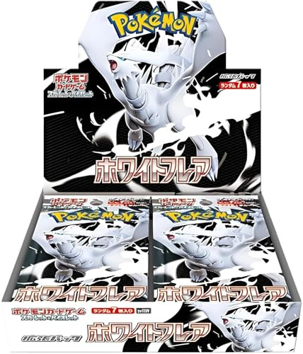 Pokemon TCG White Flare SV11W Japanese Booster Box | Japanese Pokémon Cards | Scarlet & Violet Series | 20 Booster Packs | Titan Authenticated