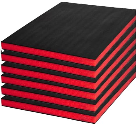 BUAGOUWZ Insertos de Espuma para Cajas de Herramientas, Láminas de Polietileno para Almacenamiento en Estuches Rígidos, Sombras para Herramientas