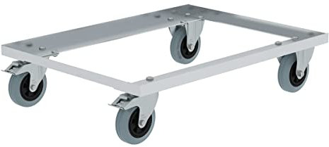 Aluminium-Untersetzwagen für Transportkisten Passend f. Transportk. GZ_11180 / GZ_11181