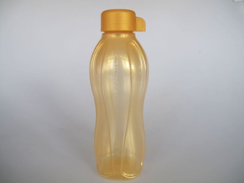 TUPPERWARE To Go Eco 500 ml gold C136 Wasser-Saft Trinkflasche Öko Ecoflasche