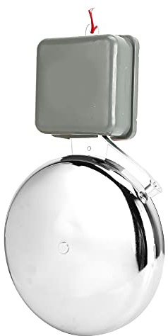 8in Electric Bell Electric Time Bell Bell Alarm Bell Electric Alarm Bell Supply For School Factory Household Sensors and Alarms