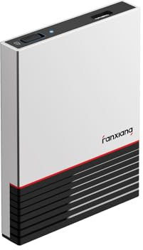 fanxiang Hard Disk Esterno 2 TB, Velocità fino a 560 MB/s, USB3.2 Gen2 Tipo C, SSD Esterno Antivirus Portatile, Protezione in Lettura e Scrittura per Professionisti e Tecnici