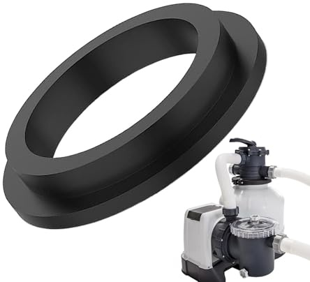 Anello guarnizione – Anello filtro a sabbia, anello pompa filtro a sabbia, guarnizione ad anello a forma di L, guarnizione ad anello in gomma di ricambio, parti di ricambio per piscina, anelli per