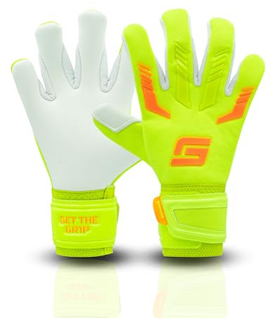 GRIPMODE Torwarthandschuhe Kinder Venom Junior 2.0 - Torhüter Handschuhe mit großer Fangfläche - Fußball Torwarthandschuhe mit 3 mm Griptec Latex für zusätzlichen Grip - Größe 6