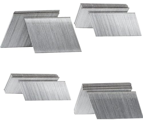 Jovant 16 Gauge Finish Nails,1-1/4-Inch 16GA Straight Finish Nails Galvanized Finishing Nails (1500 pcs/Box)