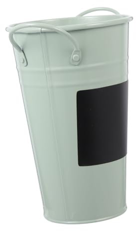 Ciieeo Blumenbehälter Mit Griff Eiseneimer Topf Rustikale Wohnkultur Elegante Blumenvase Multifunktional
