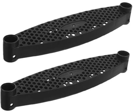 ibasenice 2pezzi Cuscinetti in Plastica Robusta per Scale da Letto Castello Accessori di Sicurezza Antiscivolo Tappetini per Gradini Kit di Sostituzione per Dormitori per Ragazzo Ragazza