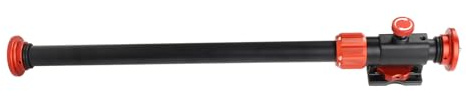 Trípode de Aluminio con Brazo Cruzado para Cámara, Soporte Extensible Negro - Rotación 360°, Ajuste Preciso, Ideal para Fotos y Vídeos