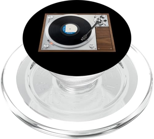 Giradischi per giradischi in vinile grammofono PopSockets PopGrip per MagSafe