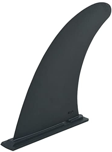 Runheo Mellanfena för SUP-board, plast, svart, 18,3 x 21,2 cm, plugg, reservdel för stående paddel, longboard, surfbräda för kontroll, stabilisering när du glider på vatten