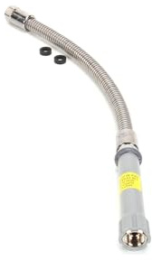 T&S BRASS B-0020-H 20 Flexible Stainless Steel Hose with Gromet