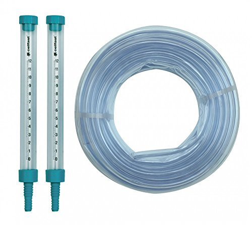 VOREL Schlauchwaage Nivelliergerät 20m 1/2' transparent