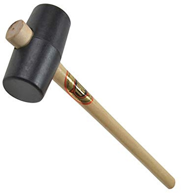 Thor 953 (2.1/2) Black Rubber Mallet Hammer Head (2.1/2In)