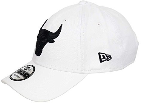 New Era Chicago Bulls League Essential White 9Forty Adjustable Cap - One-Size