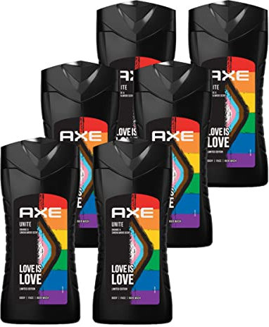 Axe Unisex Duschgel Unite Love is Love - 6er Pack (6 x 250ml)