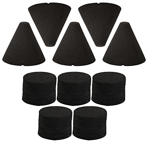 BQLZR Piezo Trigger Sponge Cone Cylinder für elektronische Trommel Percussion Parts 10 Stück