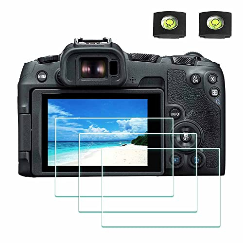 ULBTER Displayschutz schutzfolie für Canon EOS R8 Schutz【3+2 Stück】,gehärtetes Glas Härtegrad 9H Zubehör