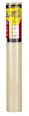 STICK2 High Performance Clear Carpet Protection Roll | Heavy Duty Self-Adhesive Floor Protector Rolls for Carpets and Rugs 600mm x 100m Roll (Pack of 1)